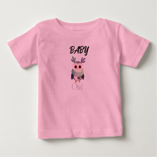 Adorable Chevêche de Bébé Graphic T-shirt noir - m
