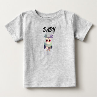 Adorable Chevêche de Bébé Graphic T-shirt noir - m