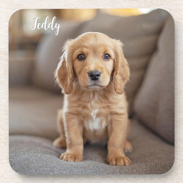 Adorable Cocker Spaniel Dessous de verre personnal (Devant)
