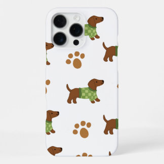 Adorable Dachshund iPhone 16 pro max coque