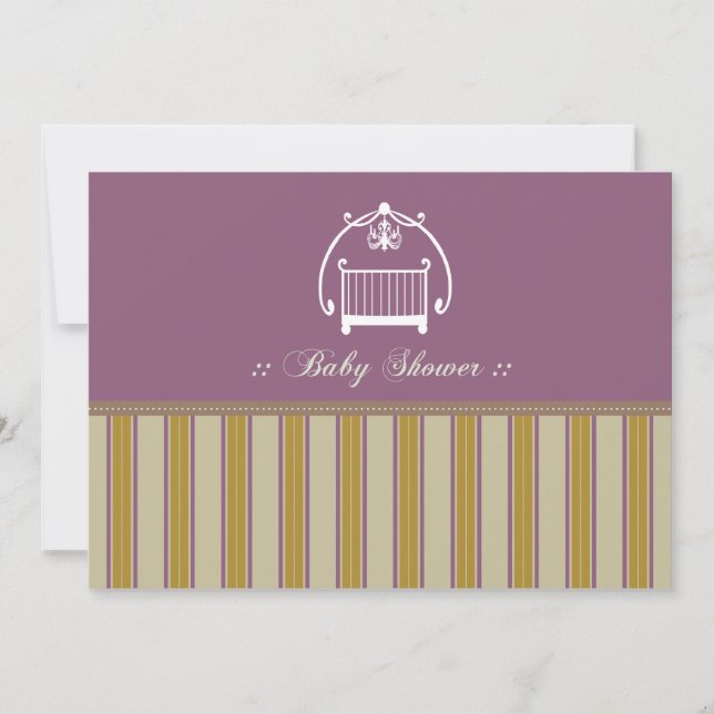 Adorable Designer Baby shower Invitation :: 01 (Devant)