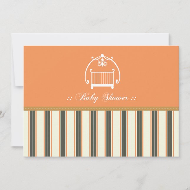 Adorable Designer Baby shower Invitation :13 (Devant)