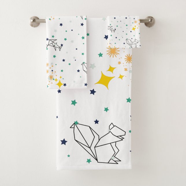 adorable dessin animaux étoiles enfants blancs (En situation)