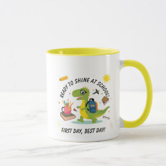 Adorable Dinosaur School Mug - Premier Jour, Meill