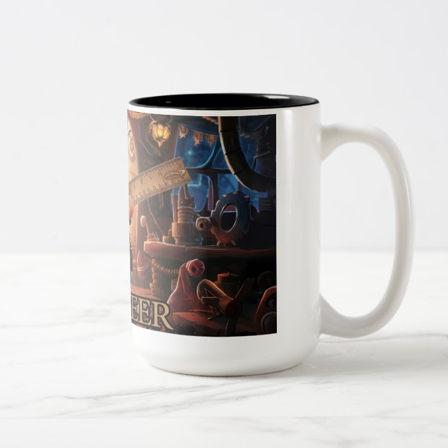 Adorable ingénieur gnome mug (Droit)