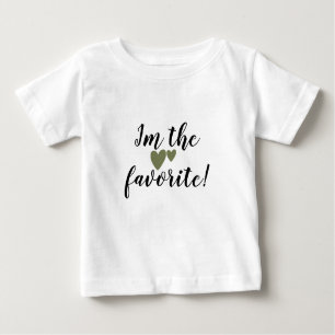 Adorable Je suis le T-Shirt préférée pour bébé