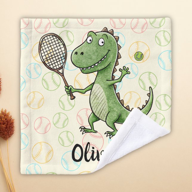Adorable joueur de tennis T-Rex personnalisé (Créateur téléchargé)