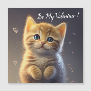 Adorable Kitten Veut Être Votre Valentin