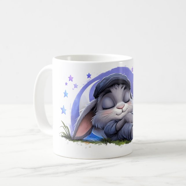 Adorable Lapin Sleepy Mug (Devant gauche)