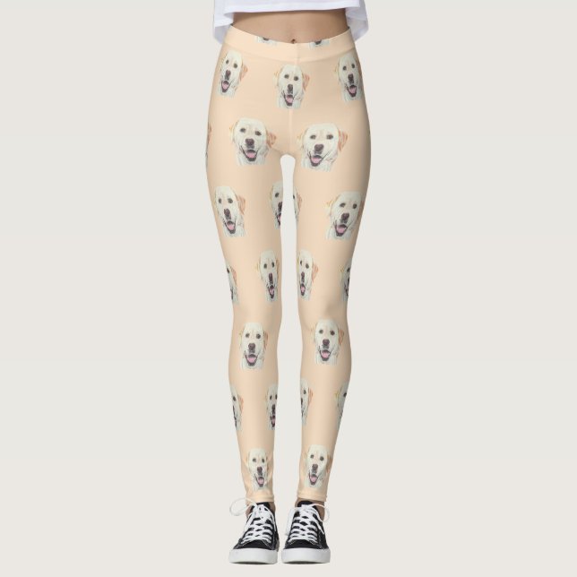 Adorable Leggings du Labrador Retriever (Devant)