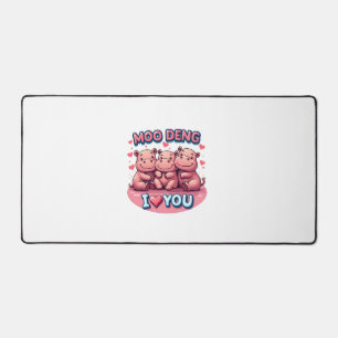 Adorable Moo-Deng Baby Pigmy Hippo Design Long Sle