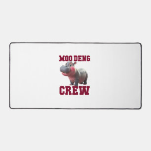 Adorable MOO DENG CREW Baby Hippo Squad Lady déjeu