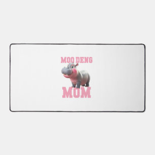 Adorable MOO DENG MOM Baby Hippo Mama Cutest Princ