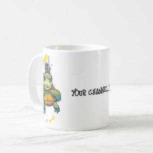 Adorable Mug de café de tortue de mer pour le créa