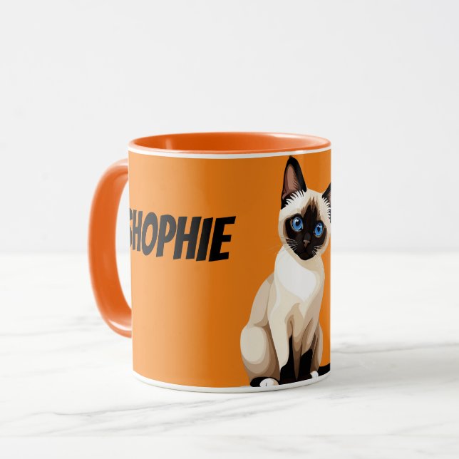 Adorable Mugs Portrait pour animaux (Devant gauche)