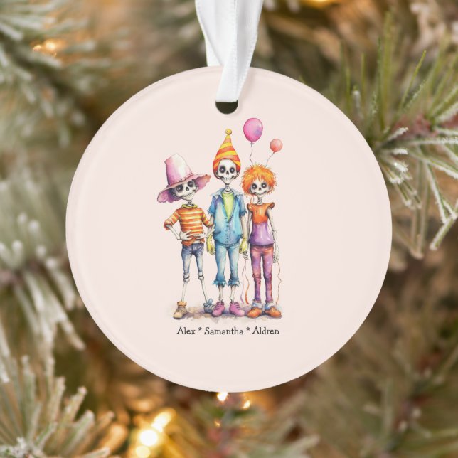 Adorable Pastel Zombie Trio - Jolie Halloween (3) (Arbre)