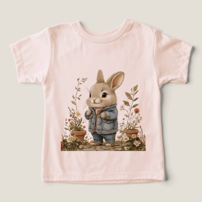 Adorable Petit Elmer le lapin (Design Recto)