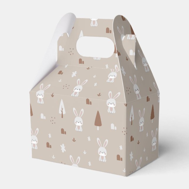 Adorable Rabbit Enfants Motif Ballotins (Verso)
