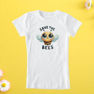 Adorable Save the Bees T-Shirt for Kids