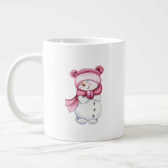 Adorable Snowman Mug (Gauche)