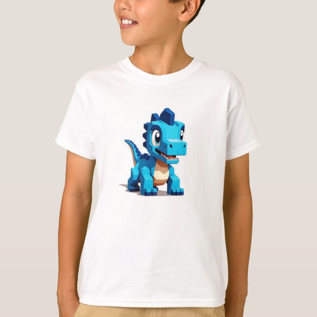 Adorable T-shirt Chubby Dinosaur (Devant)