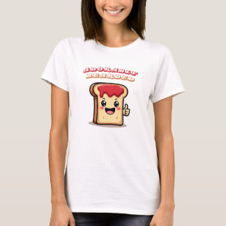 Adorable T-shirt de pain Kawaii mignonne et biscui