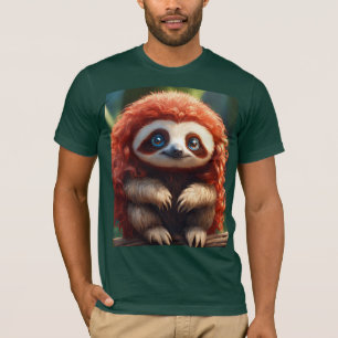 Adorable T-Shirt pour bébé blanc - Animé Carto