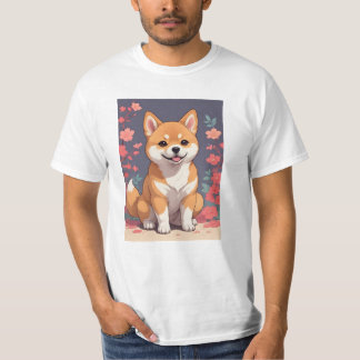 Adorable T-Shirt Shiba Inu - Parfait pour Amoureux