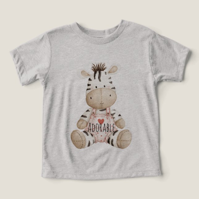 Adorable Zebra Animal (Design Recto)