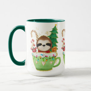 Adorables Christmas Darling Sloth Mug
