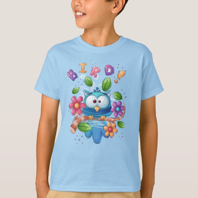 Adorables Sweet Bird Pour Enfants T-Shirt (Devant)