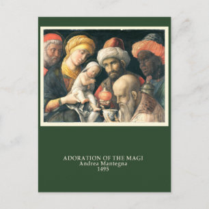 Adoration des Magi Cartes de Noël
