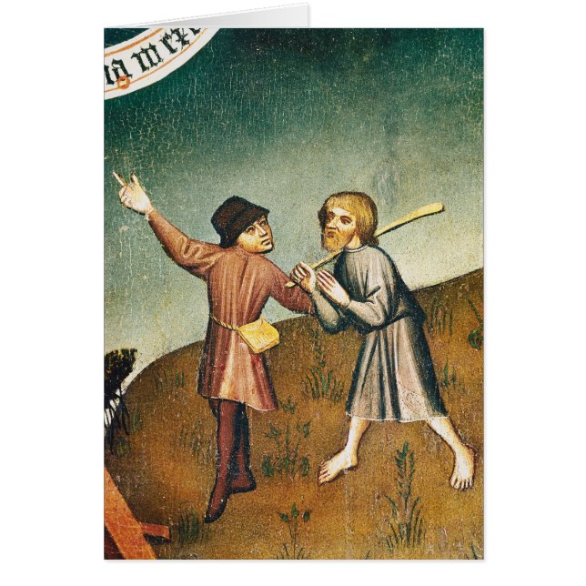 Adoration des Magi, détail de (Devant)