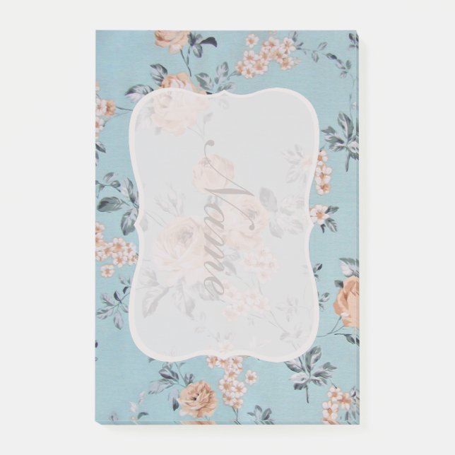 Adoring Flowers - Post-it® Notes 4"x6" (Devant)