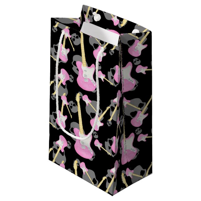 Ados filles rock and roll sac de soirée crâne (Devant Angle)