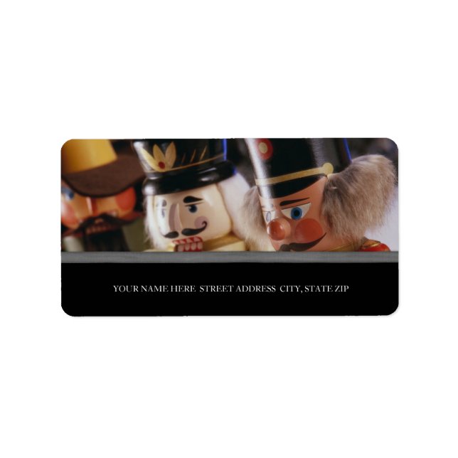 Adresse de Noël Étiquettes (Devant)