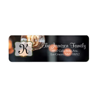 Adresse de retour de .75"x2.25" Étiquette Pays Lam