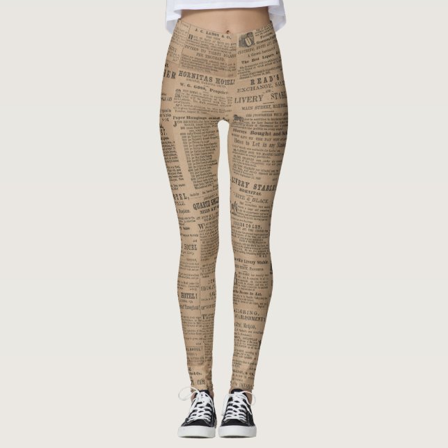 Ads of the Past, NY 1856 Leggings (Devant)