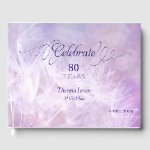 Adulte Anniversaire de la fête Livre d'invité pour