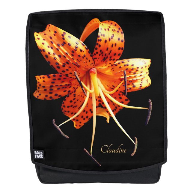 Adulte rocailleux de sac à dos de lis tigré + (Devant)