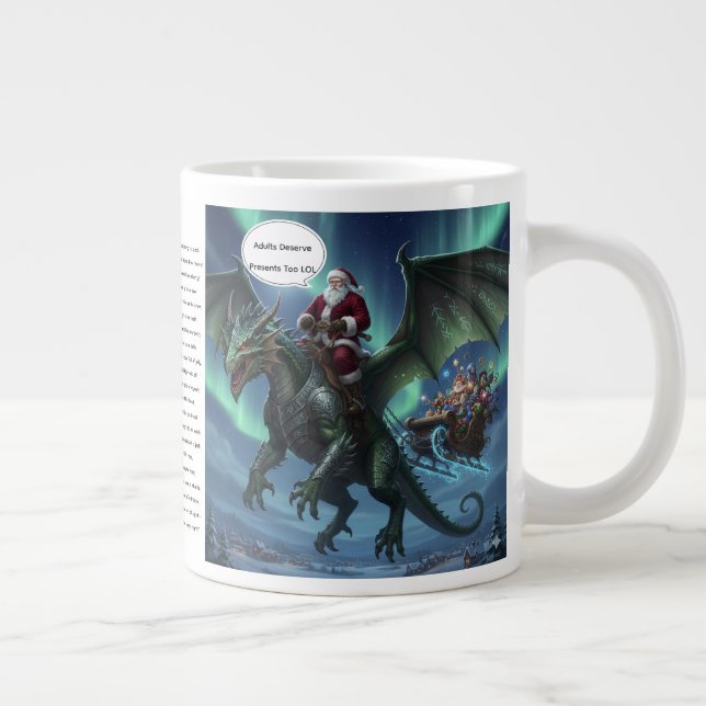 Adults Deserve Christmas Too  LOL Specialty Mug (Droite)
