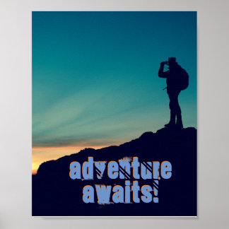 Adventure Attend ! - affiche murale