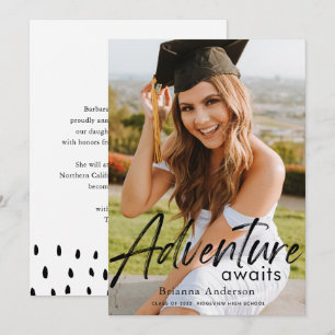Adventure Attend la Faire-part d'obtention d'un di