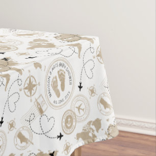 Adventure Await Baby shower Nappe