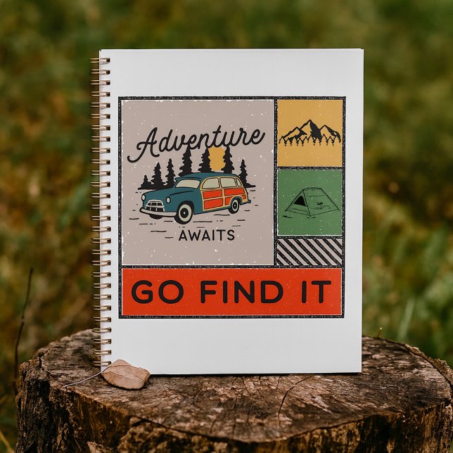 Adventure Await Go Find It Retro Camping Travel (Créateur téléchargé)