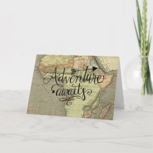 Adventure Await Old World Carte