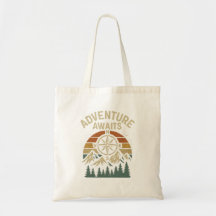 Adventure Await - Sac fourre-tout de voyage inspir