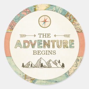 Adventure Commence Favoriser Tags Sticker World Ma