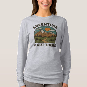 Adventure is Out There T-Shirt Design Inspirant