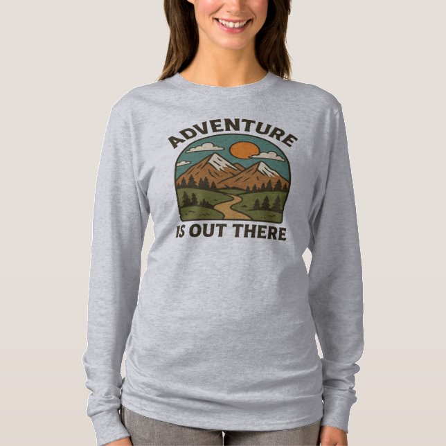 Adventure is Out There T-Shirt Design | Inspirant (Devant)